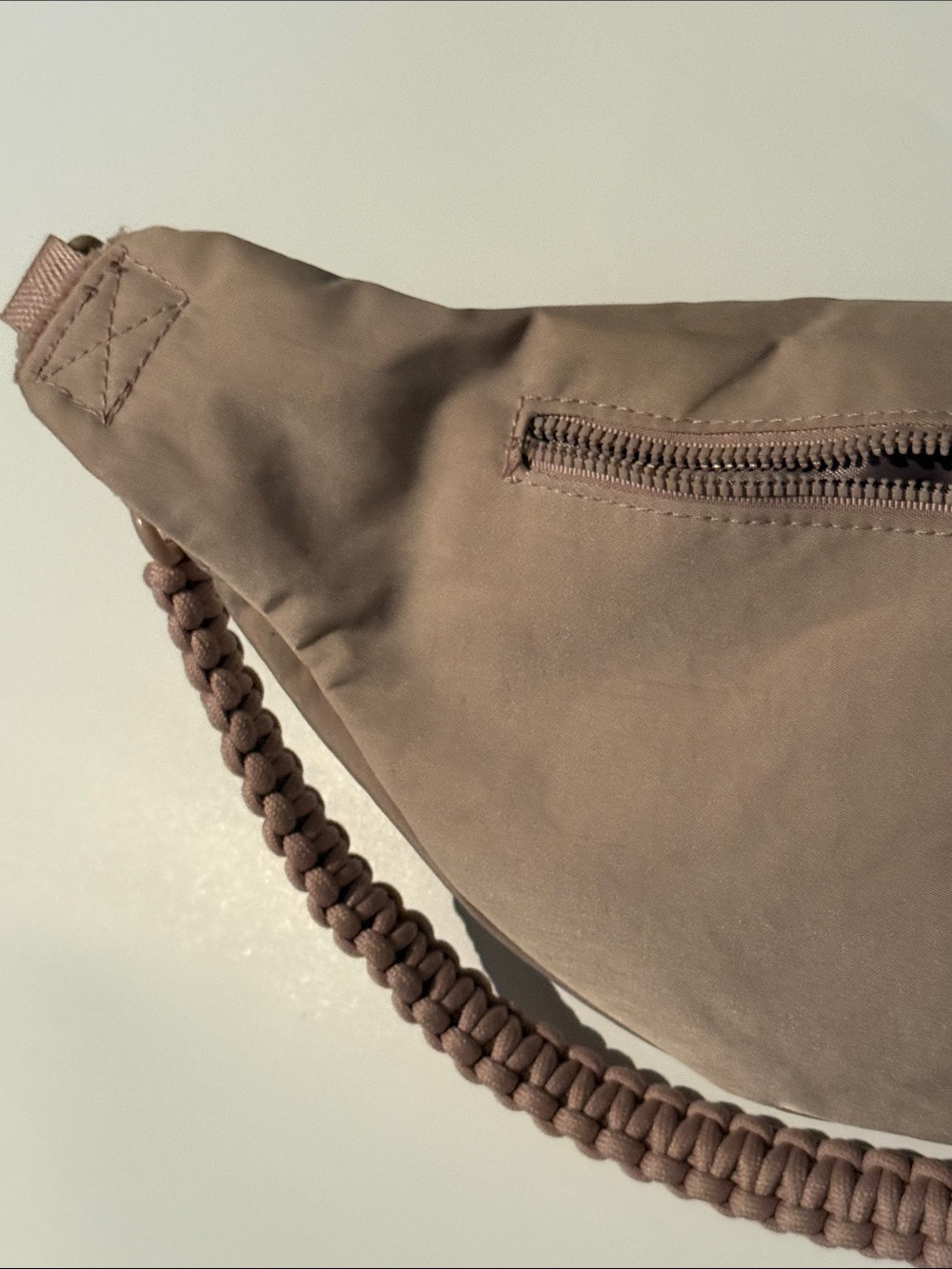 BEIS OS light pink Braided-Strap Sling Bag - Picture 5 of 7